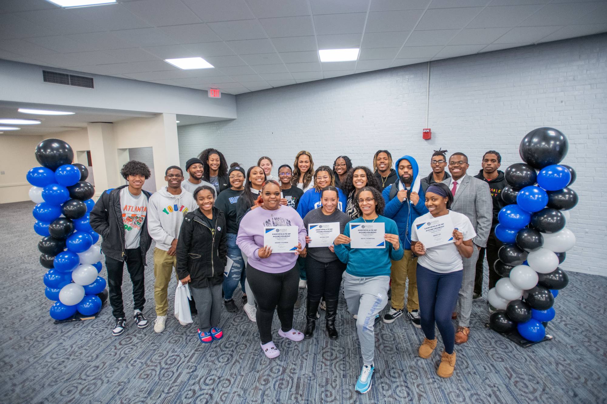 Black Excellence 365 students at Laker Connections celebration